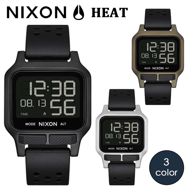 楽天カード分割 Nixon ニクソン 腕時計 サーフウォッチ デジタル メンズ レディース ユニセックス Heat 耐衝撃 軽量 高機能 超耐水 サーフィン オンライン正規取扱店 新品 Www Faan Gov Ng