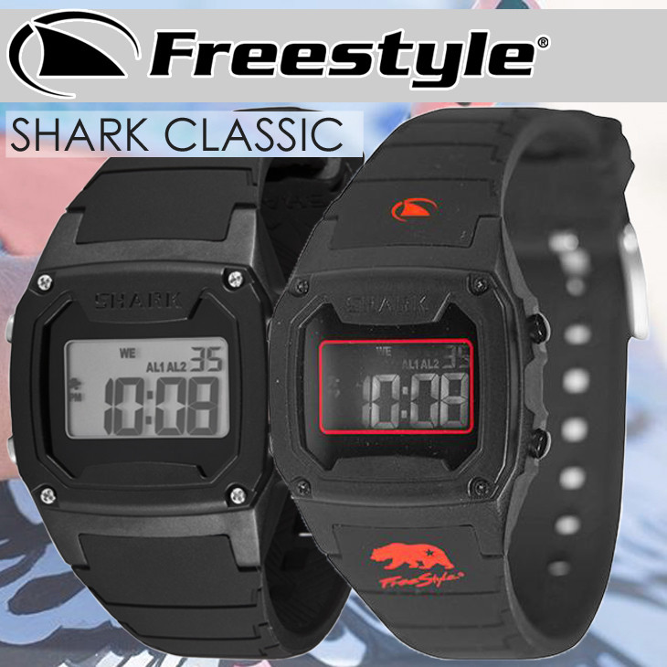 【4/4～4/9エントリーでP10倍】Freestyle フリースタイル 腕時計 シャーク クラシック シリコン サーフィン 防水時計 SHARK CLASSIC SILICONE 日本正規品 9,488円