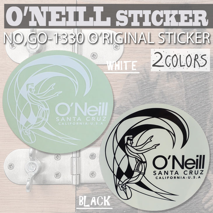 楽天市場】O'NEILL オニール サーフアイコン ロゴステッカー