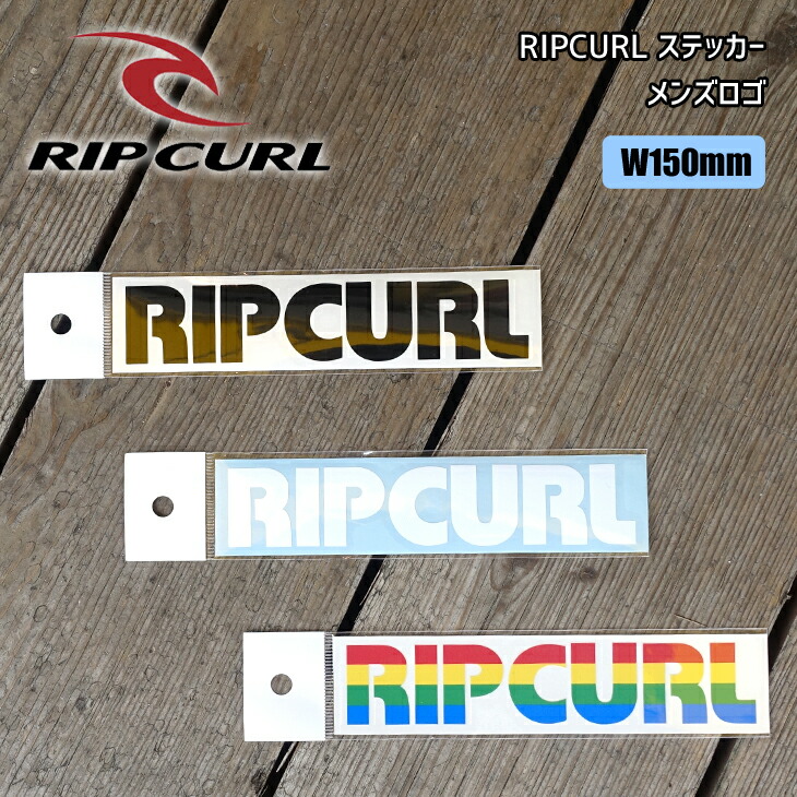 RIP CURL　リップカール　ステッカー RIP CURL リップカール カッティングステッカー C01-007 シール メンズ