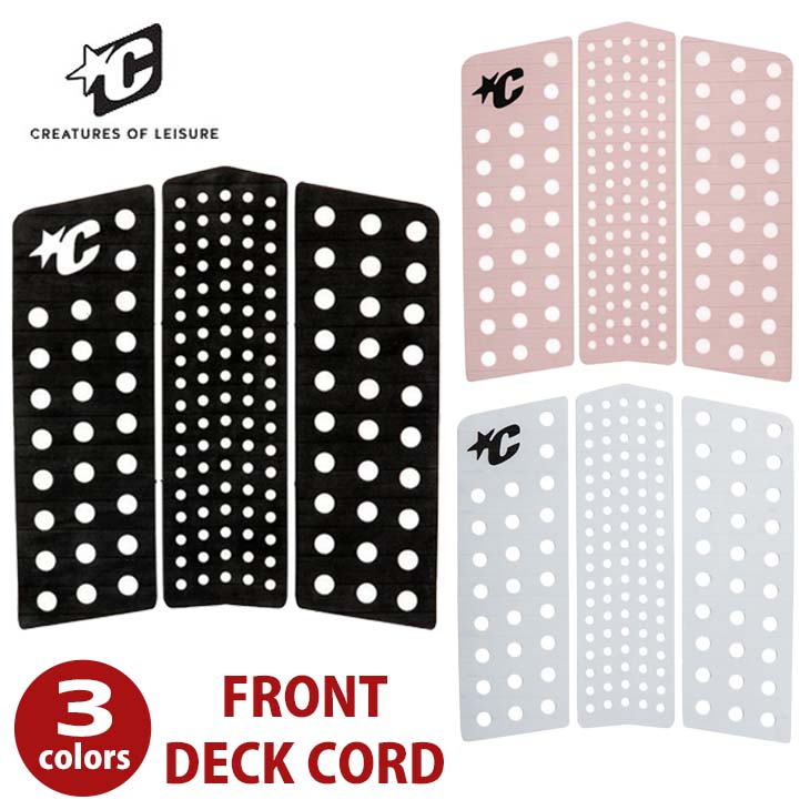 26 CREATURES クリエイチャー デッキパッド FRONT DECK CORD フロントデッキコード 3ピース デッキパッチ 日本正規品