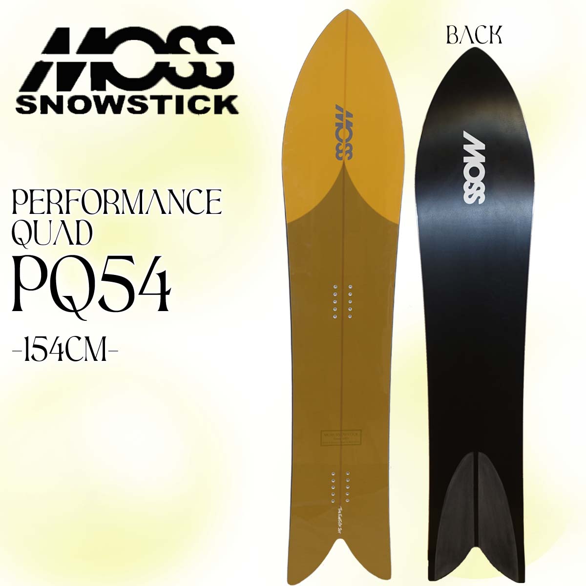 楽天市場】24/25 スノー MOSSSNOWSTICK モススノースティック