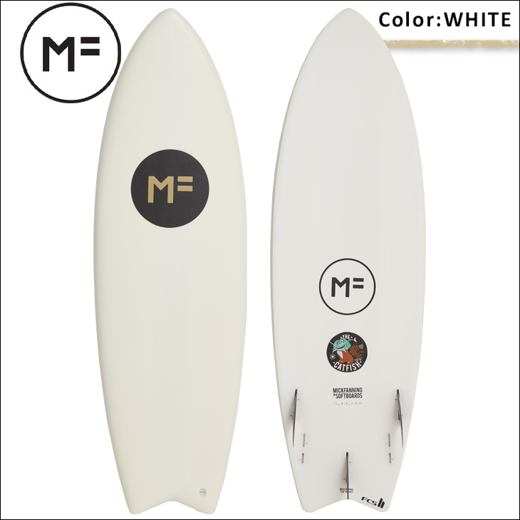 2023年モデル ミックファニング ソフトボード boards CATFISH soft 5'8