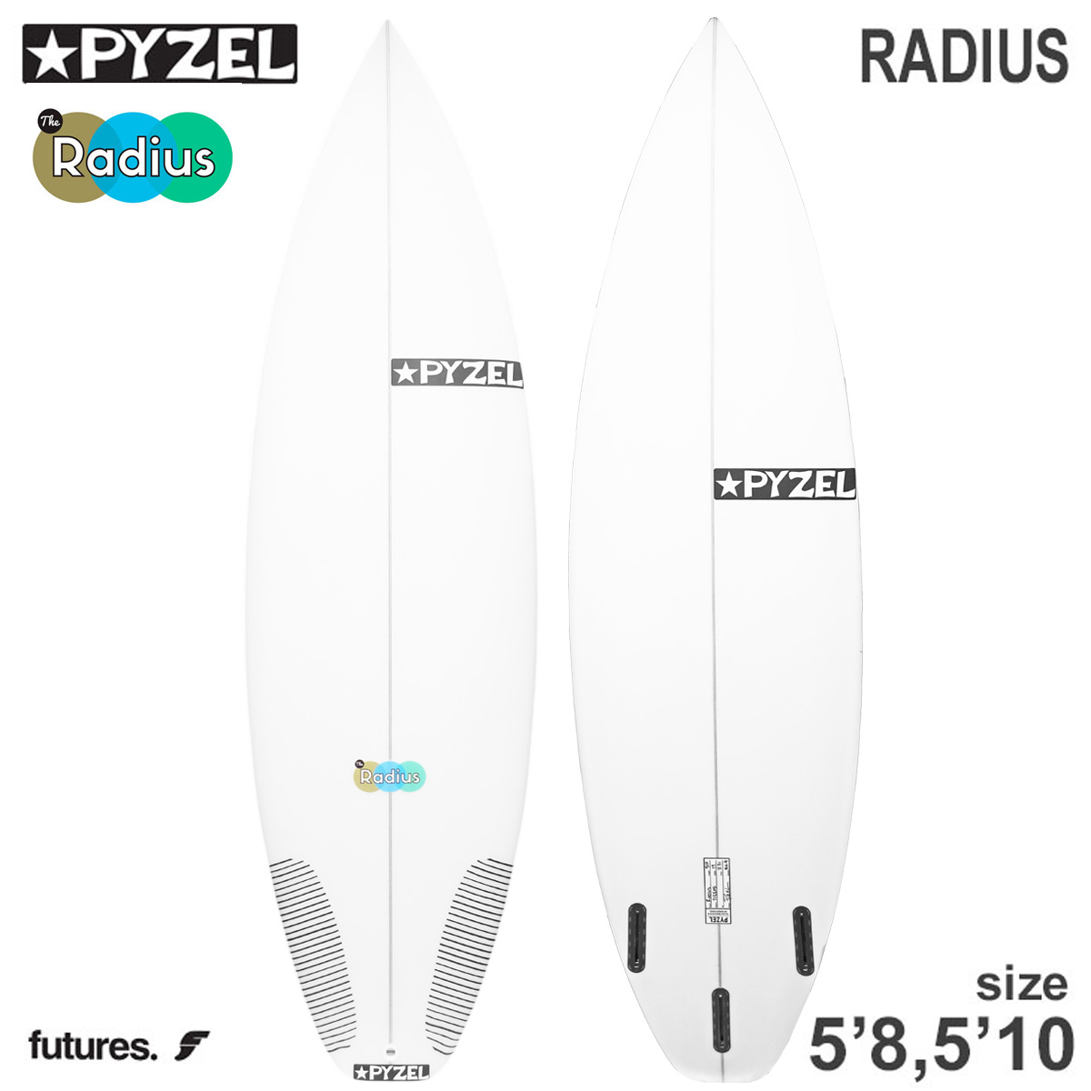 PYZEL SURFBOARDS SHADOW シャドウ PU パイゼル SURFBOARDS