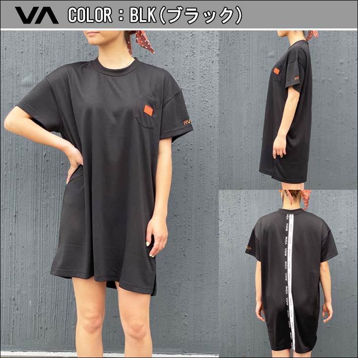 21 Rvca ルーカ Tティーシャツ 和平 Rvca Short Op 半袖 ワンピ ロゴ レディース 21老いらく三春夏場 物件番 043 391 日本置き目品 Ecocuisinedesign Com