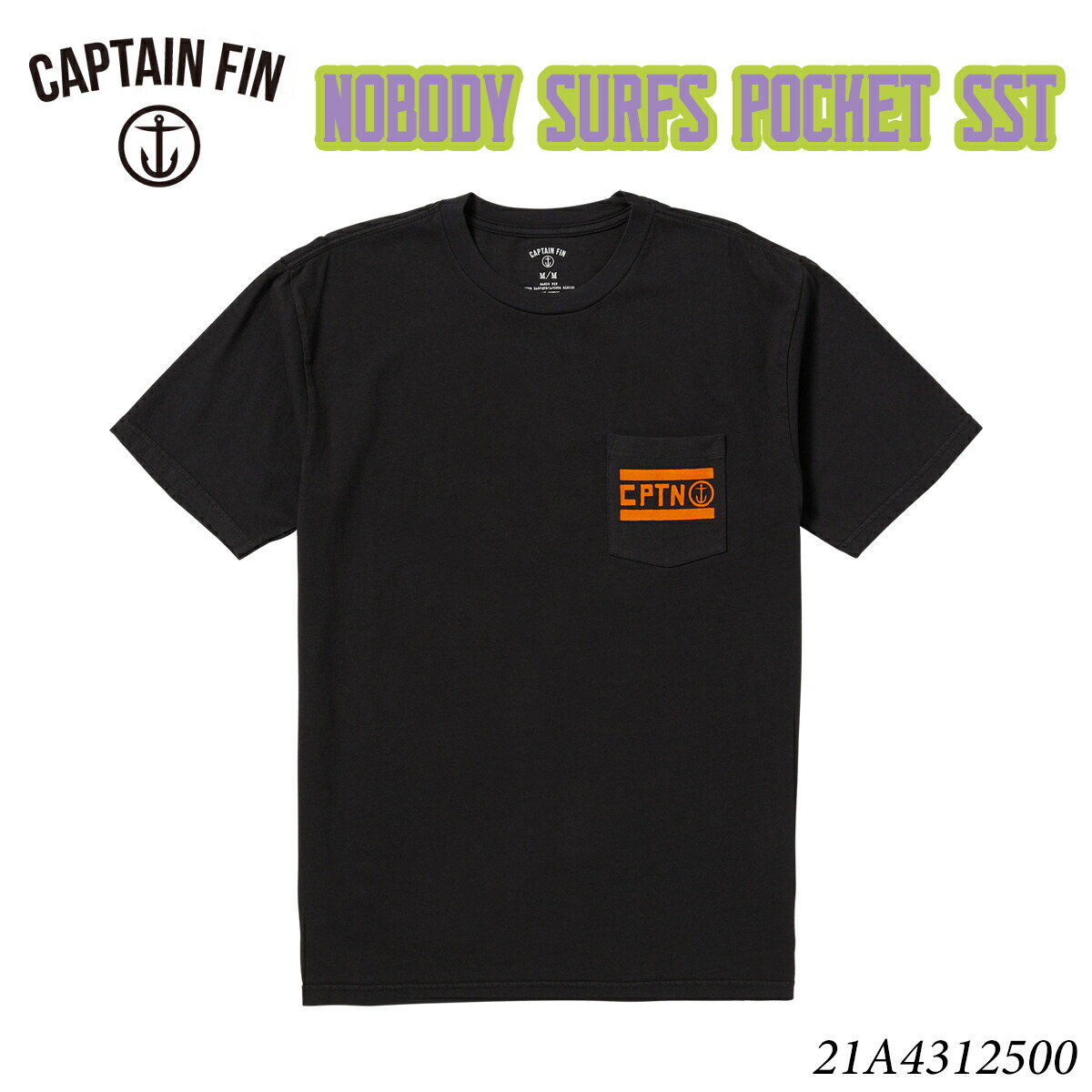 CAPTAIN FIN キャプテンフィン 半袖シャツ CAPTAIN FIN キャプテンフィン Tシャツ オリジナルロゴ Captain