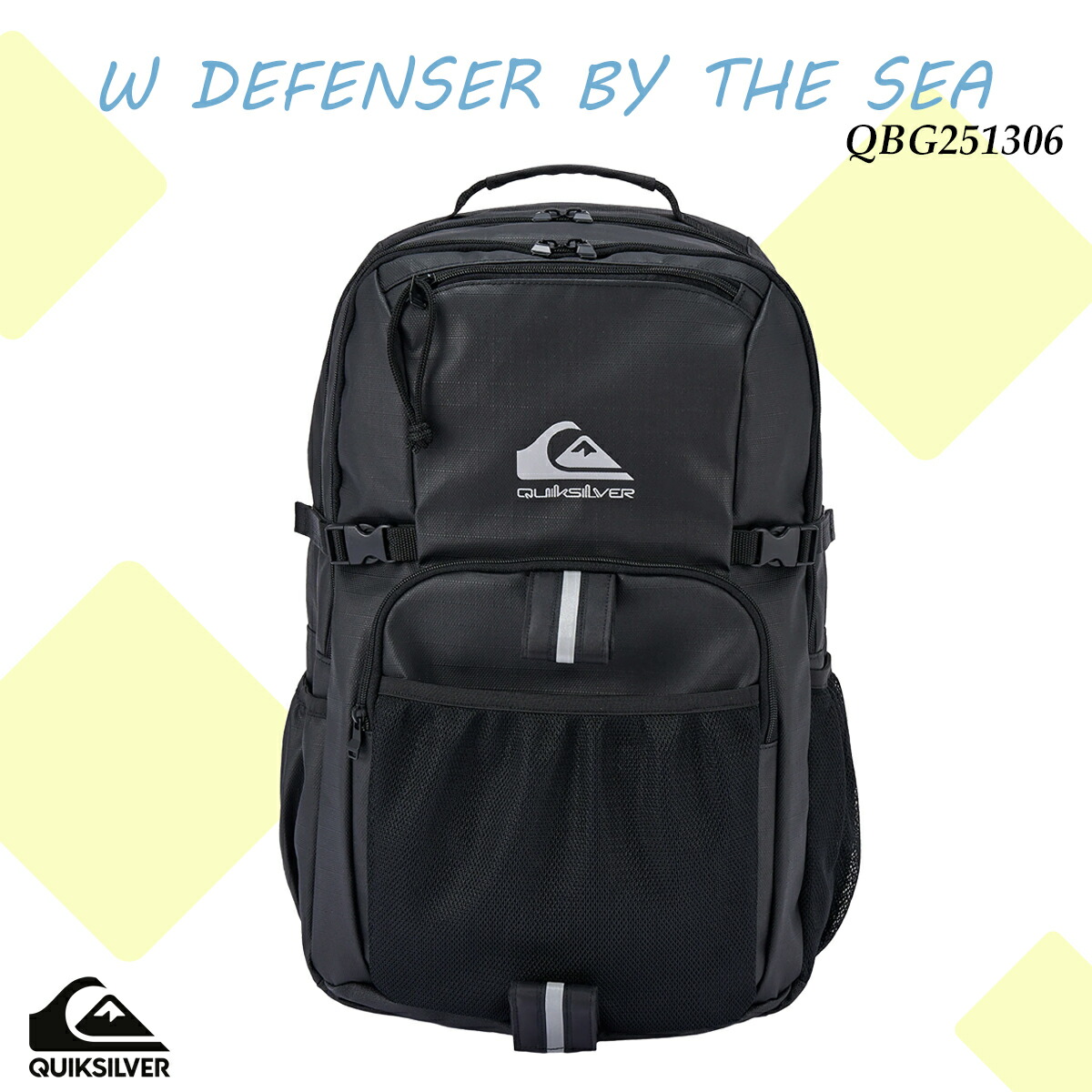 【楽天市場】25 QUIKSILVER クイックシルバー バックパック W DEFENSER BY THE SEA 32L リュック かばん