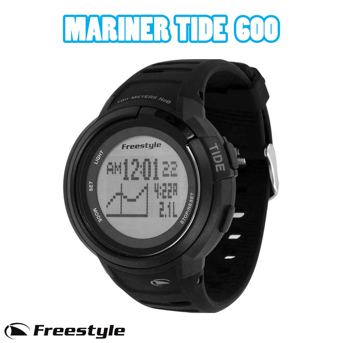 【楽天市場】24 Freestyle フリースタイル 腕時計 Mariner Tide 600 防水 時計 タイドウォッチ タイドグラフ 干満 ...