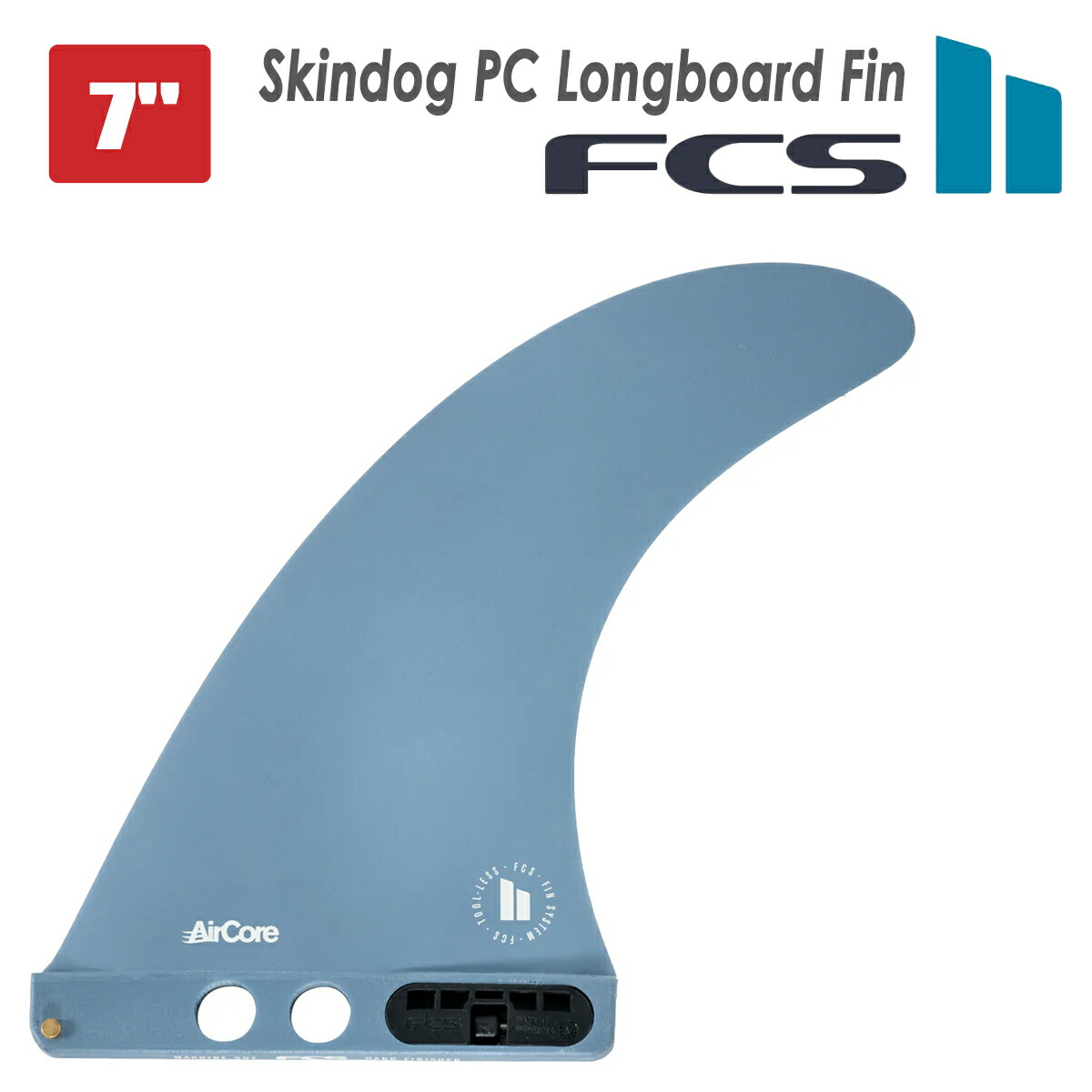 サーフィン・ボディボード FCS2 SKINDOG PC LONGBOARD FIN 7.0 サーフィン・ボディボード FCS2 SKINDOG PC LONGBOARD FIN 7.0 FCS2