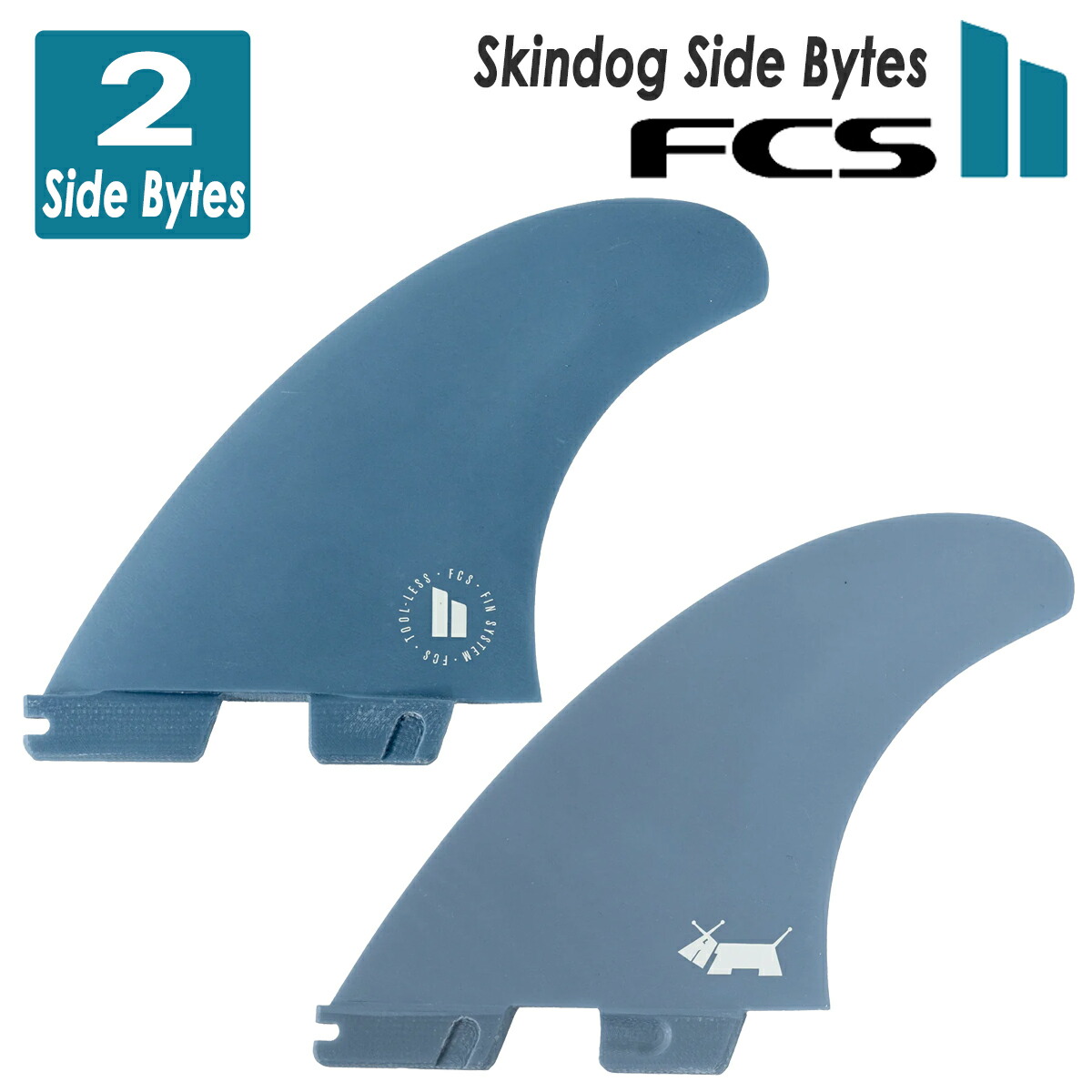 楽天市場】FCS2 SKIN DOG PC 7 LONGBOARD FIN / FCSII スキンドッグ