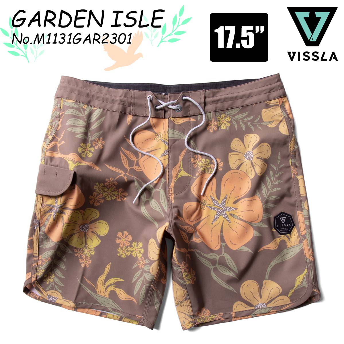 送料＆加工料込 vissla サーフトランクス | dizmekaro.com