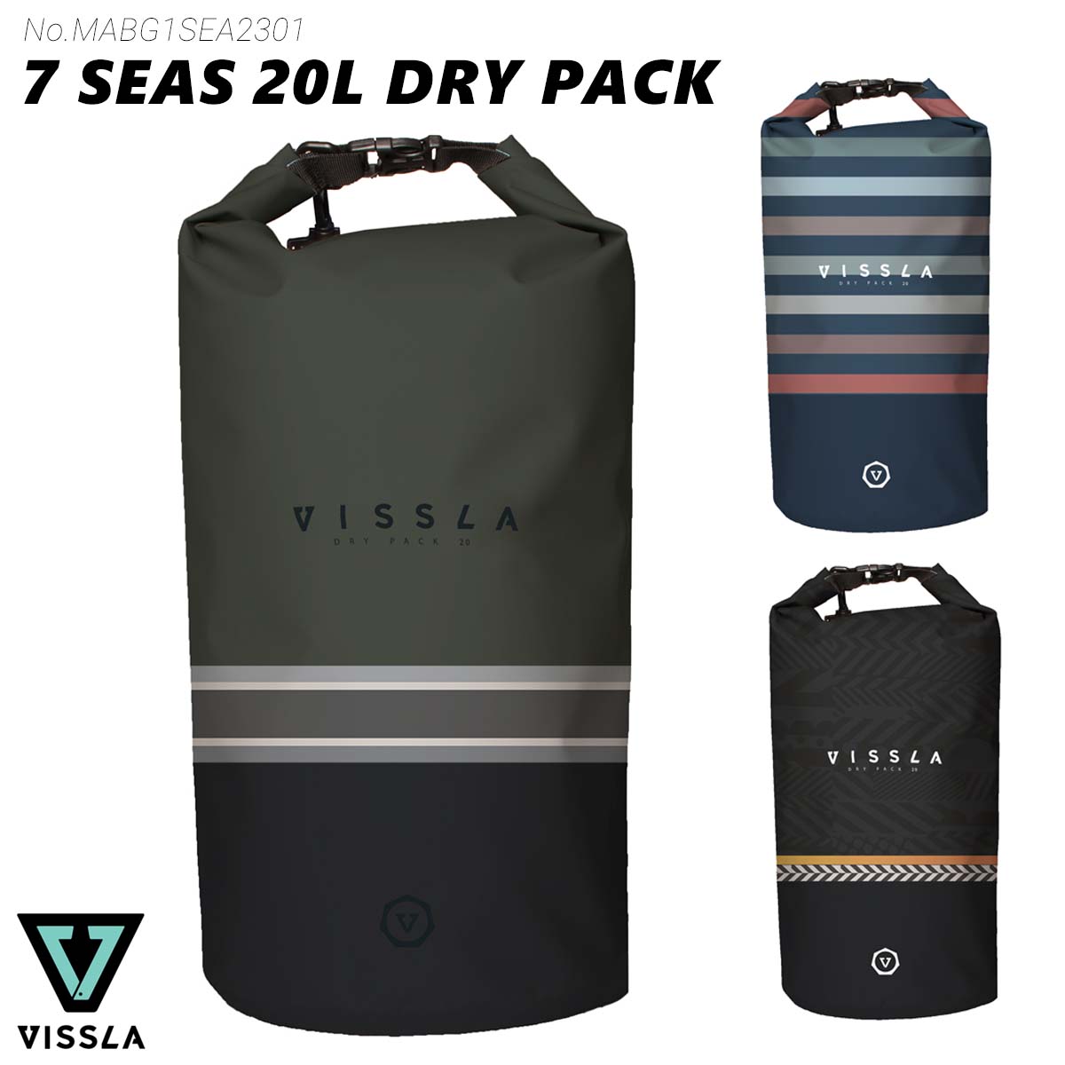 ボルコム VOLCOM バッグ 2024春夏 Rollo-O Wet Dry Bag ウェット