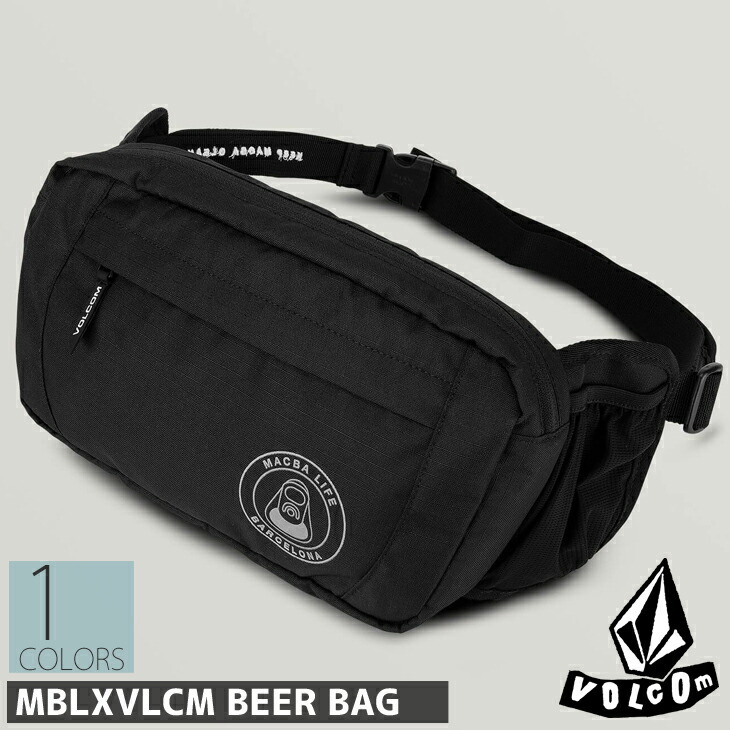 【楽天市場】20 ボルコム バッグ MBLXVLCM BEER BAG BLACK ウエストポーチ ポシェット ショルダー