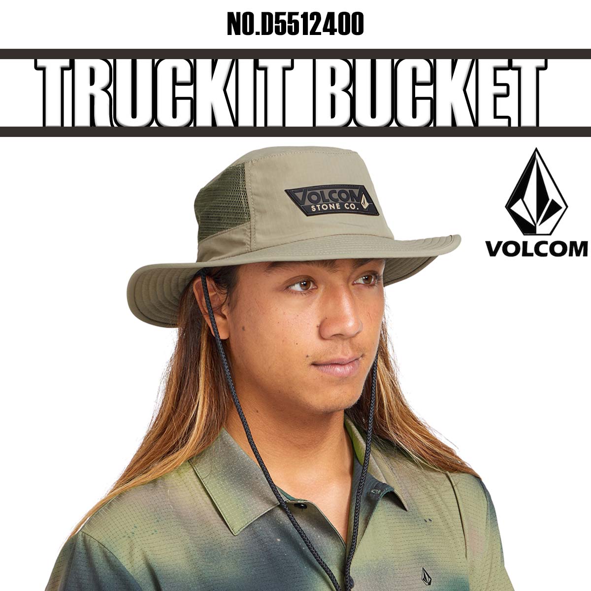 【楽天市場】24 SS VOLCOM ボルコム バケットハット TRUCKIT BUCKET 帽子 サーフハット 水陸両用 バケハ メンズ