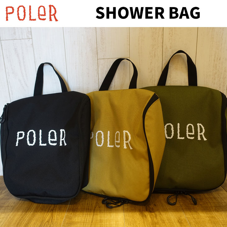 【楽天市場】POLeR ポーラー シャワーバッグ SHOWER BAG HANGING BAG キャンプ キャンプギア ハンギングバッグ