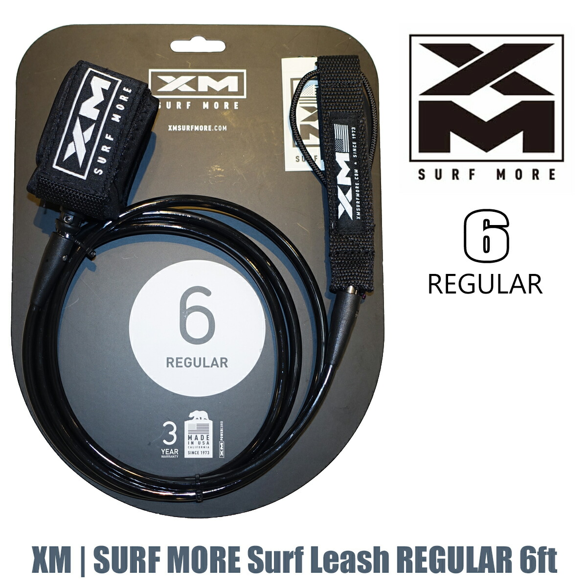 ReLongboard Fin/Volan ・リーシュ 楽天市場】XM リーシュコード リーシュ コンプ COMP 6ft SURF
