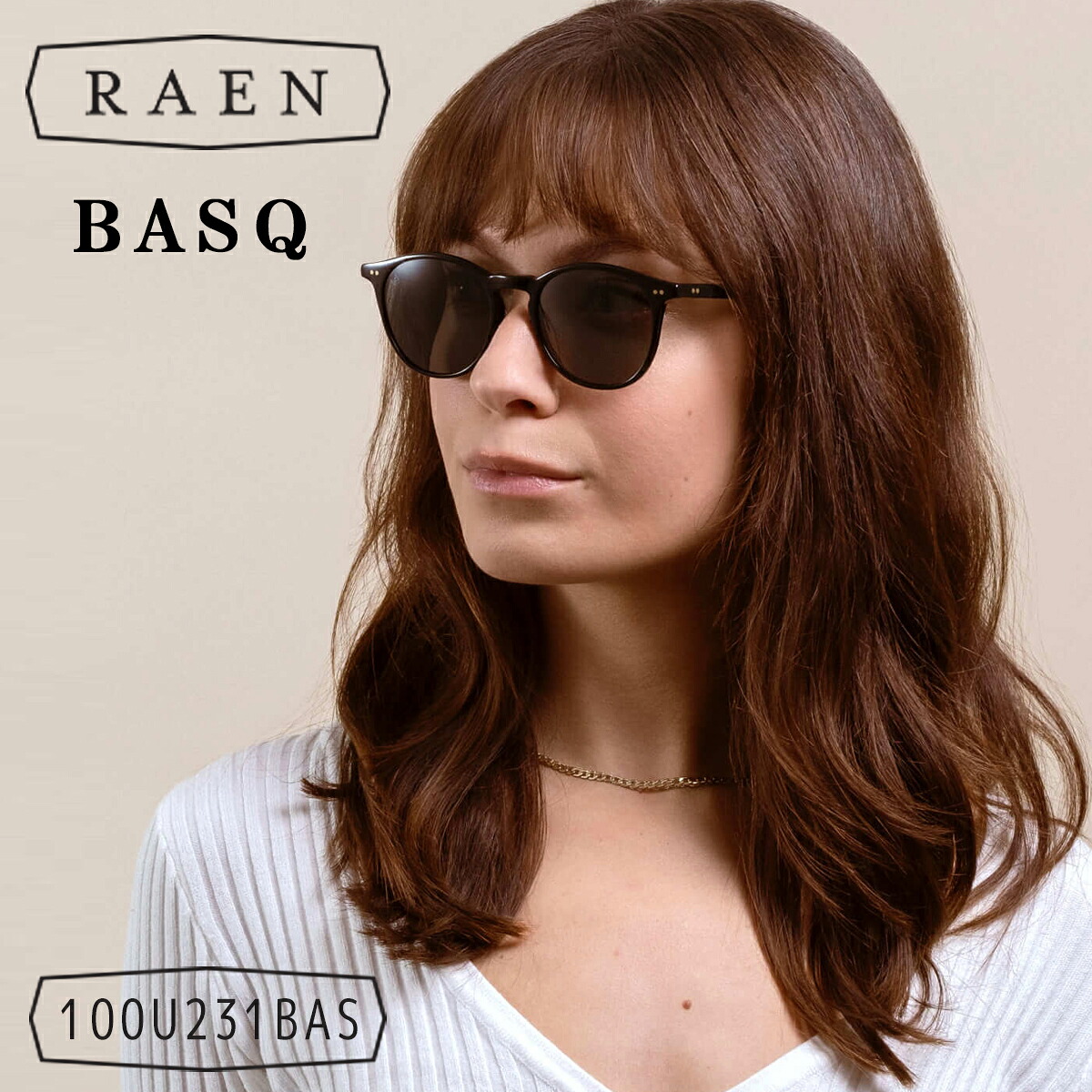 RAEN 天水 黒眼鏡 BASQ アウトドア 釣り銭 海 銀輪 サイクリング メンズ レディース ユニ一発やる 三鞭酒・結晶製ひな型 入れもの付き添い人 ポリッシングクロス付き添い人 着飾る 格好のいい 品番 100U231BAS 日本定め事品