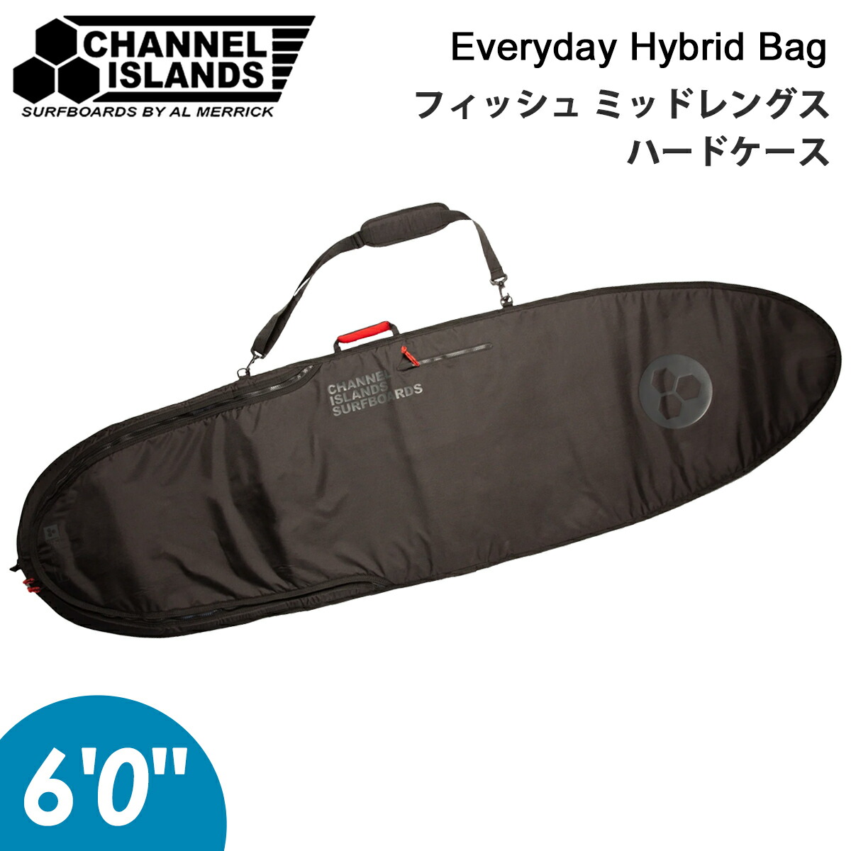 【楽天市場】Channel Islands チャンネルアイランド ハードケース Everyday Hybrid Bag 6'0" 6.0