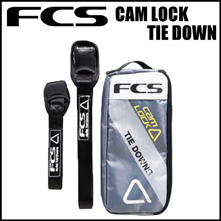 【楽天市場】FCS TIE DOWN CAM LOCK TIE DOWN タイダウンベルト サーフボード固定用ベルト サーフボードをしっかり