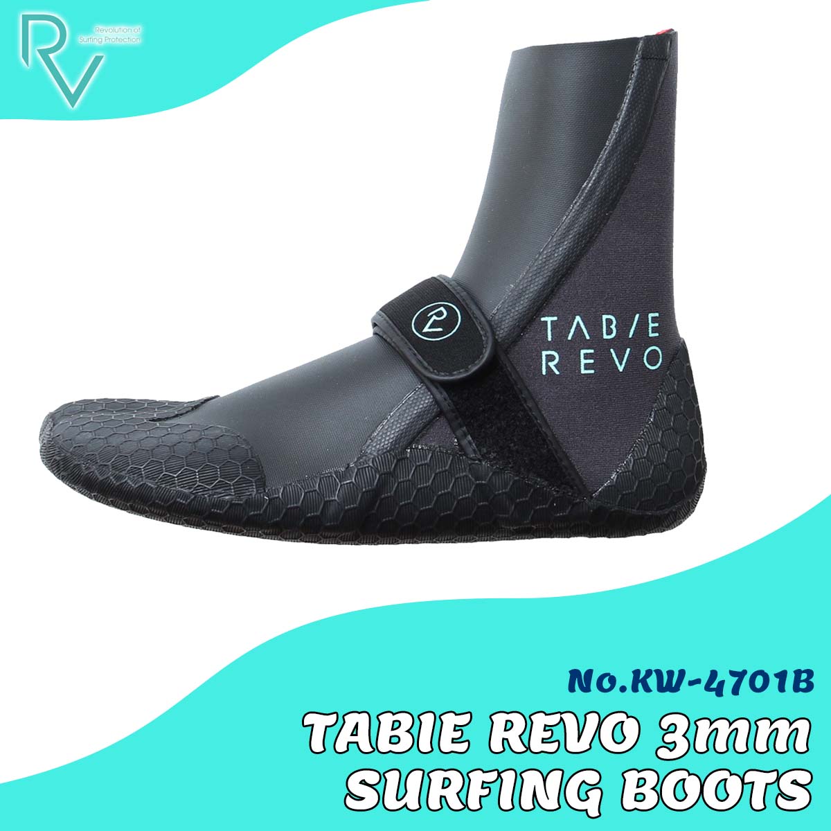 楽天市場】Tabie REVO タビー レボ キヌガワ 3mm SURFING BOOTS サーフ