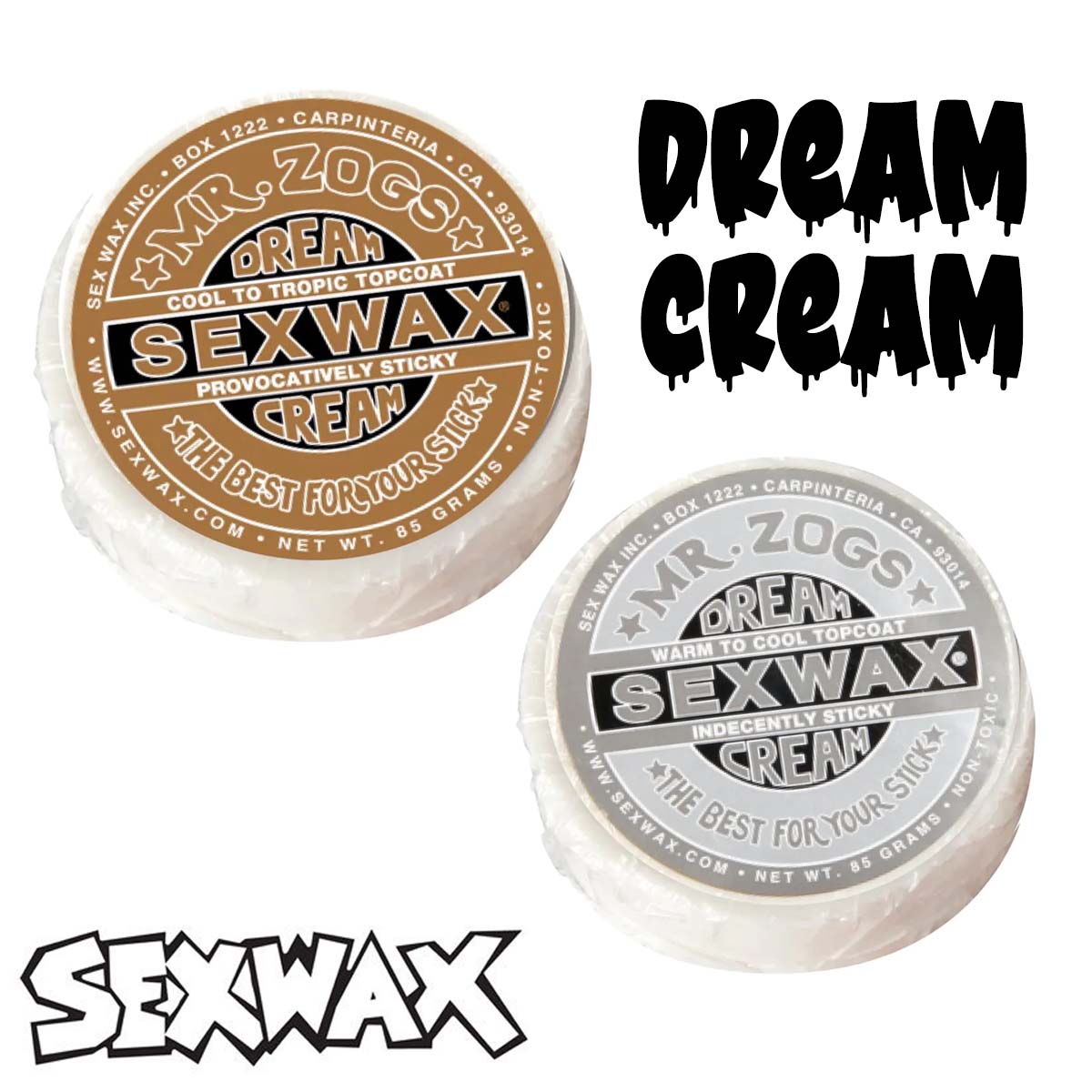 楽天市場】サーフィン用ワックス SEXWAX セックスワックス DREAM CREAM