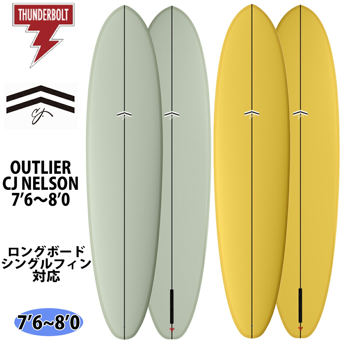 取付簡単ロングフィン FCS2 CHRISTENSON  8'0 FCS II CHRISTENSON LONGBOARD FIN - FCS JAPAN