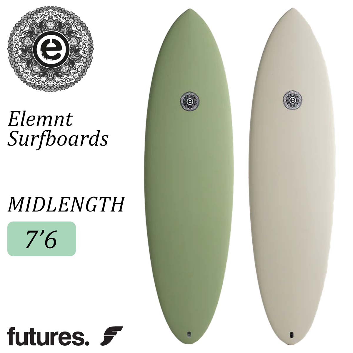 楽天市場】【12/4〜12/10エントリーでP10倍】25 Elemnt Surfboards