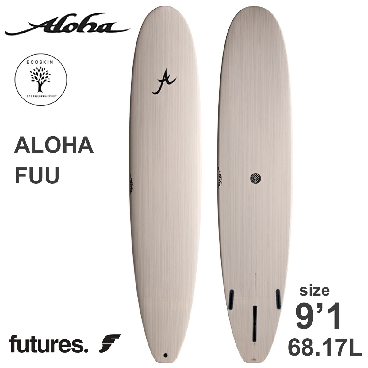 楽天市場】25 ALOHA SURFBOARDS アロハ サーフボード ロング