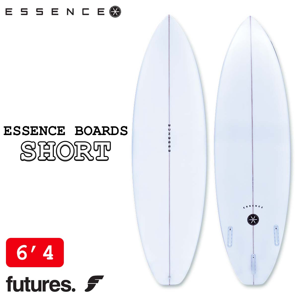 楽天市場】ESSENCE BOARD エッセンス サーフボード FUN 7'0 フィン付き