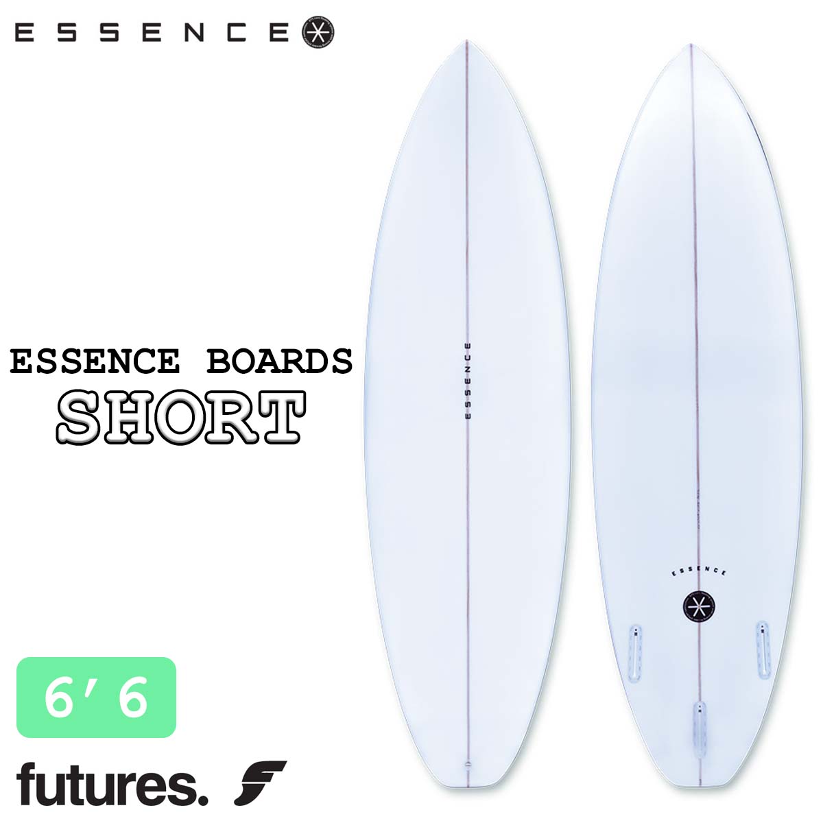 楽天市場】ESSENCE BOARD エッセンス サーフボード FUN 7'0 フィン付き