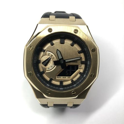 楽天市場】GA2100 カシオーク G shock用 ステンレス ベゼルケースのみ 