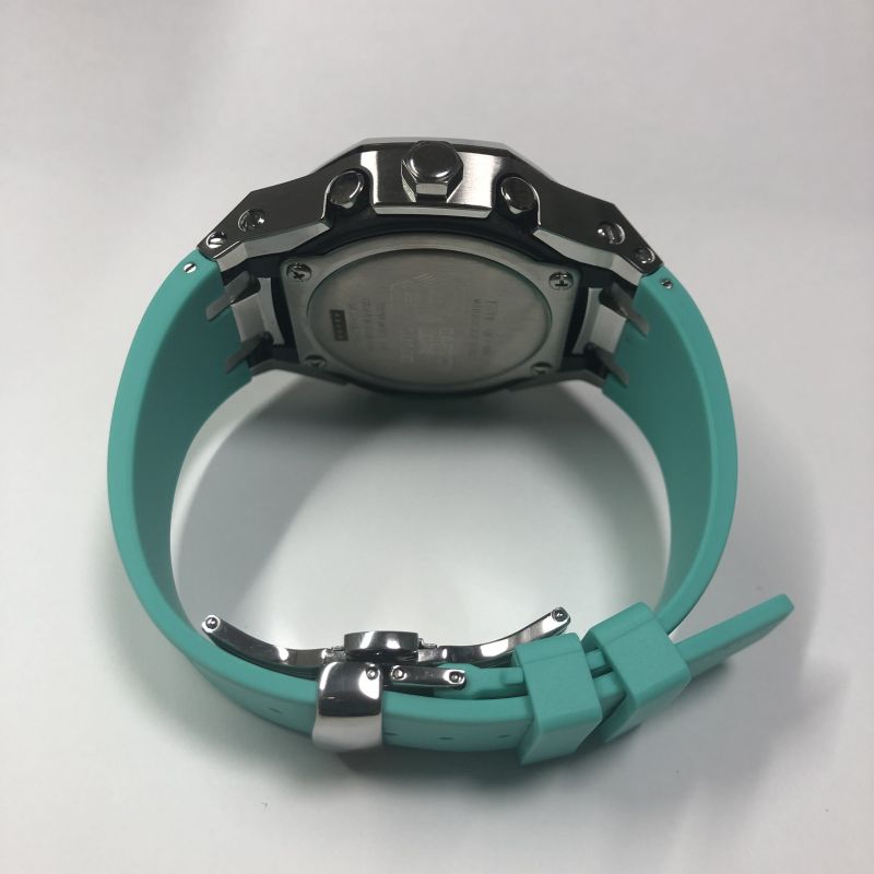 G-shockGa2100-1A1カシオークカスタマイズローズゴールドラバーストラップ