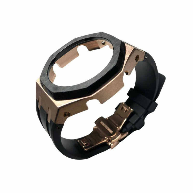 楽天市場】G-shock Ga2100-1A1 カシオーク カスタマイズ ローズ