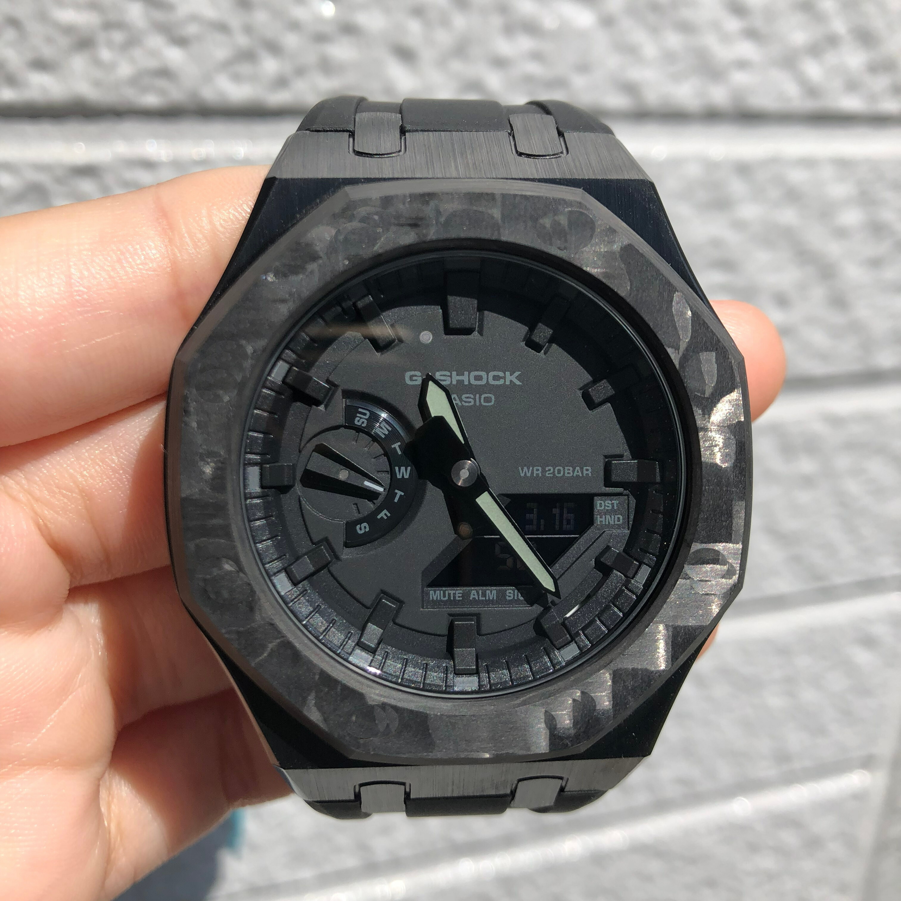 楽天市場】G-shock Gab2100-1A1 カシオーク カーボンブラック