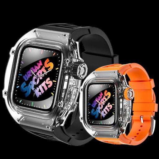 ブラック☆Apple Watch ラバー バンド ケース アップルウォッチ | www