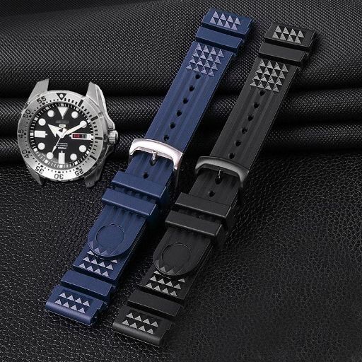 seiko vintage ラバーベルト チョコレートバー 19mm - メルカリ