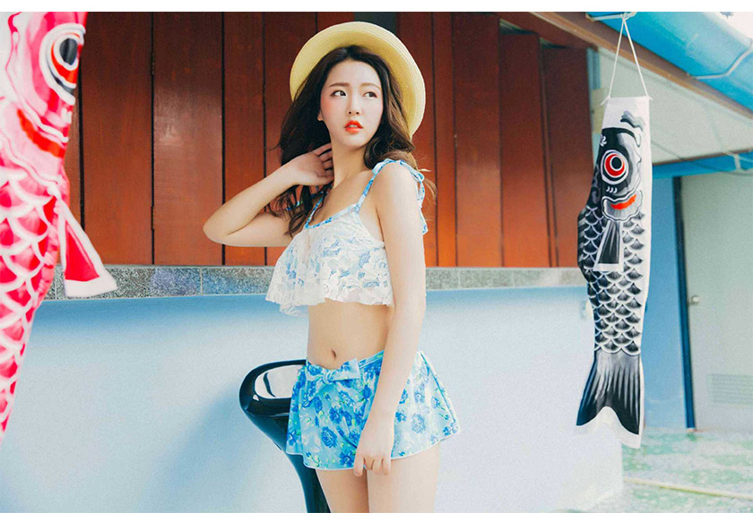 水着 レディース 体型カバー 3点セット 花柄 女性用 超可愛い 大人 女の子 M L Xl Xxl 大きいサイズ ショートパンツ ママ 水着 ビーチウェア 水着レディース 送料無料 Educaps Com Br