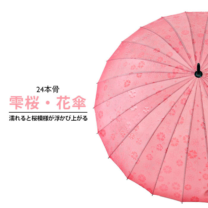 和傘　グリーン　桜柄 和傘・野点傘専門店 恭雅】 和傘 − 紙傘 こども用和傘 桜渦 紫