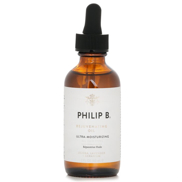 フィリップ B Philip B リジュベネイティング オイル (モイスチャー + リペア - オール ヘア タイプ) 60ml/2oz【海外通販】