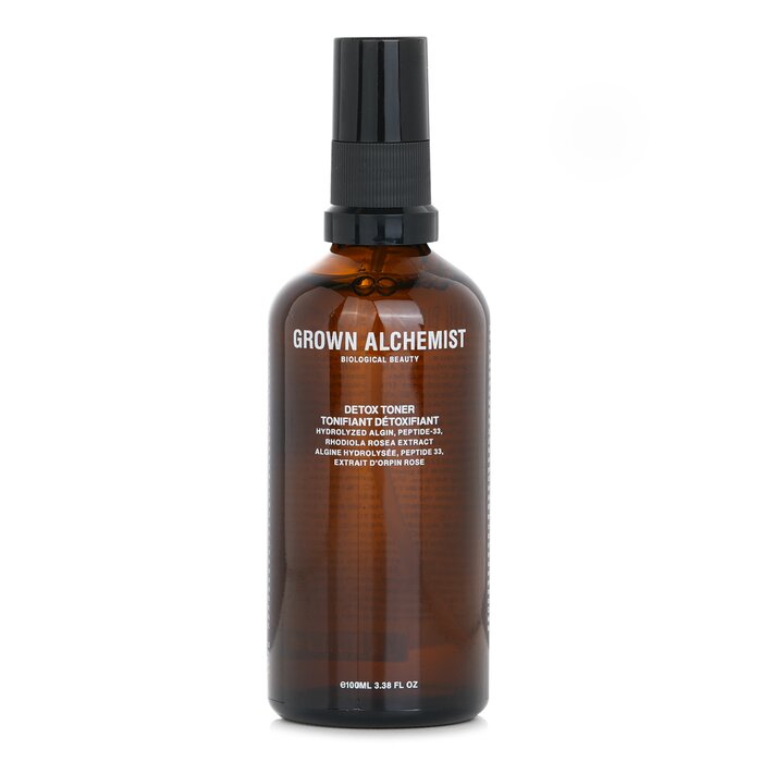 グロウン・アルケミスト Grown Alchemist トナー - Hydrolyzed Algin, Peptide-33 & Rhodiola Rosea Extract 100ml/3.38oz【海外通販】
