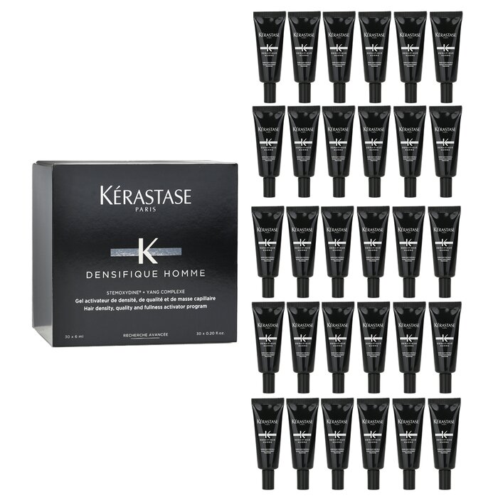 ケラスターゼ Kerastase デンシフィック オム ヘア デンシティ、クオリティ アンド フルネス アクティベーター プログラム 30x6ml tubes【海外通販】｜Strawberrynet - fresh beauty