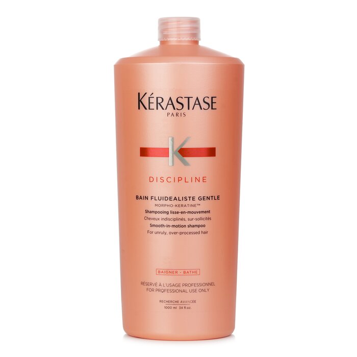 ケラスターゼ Kerastase ディシプリン ベーンフルイデアリステ スムースインモーション ジェントル シャンプー 1000ml/3.4薬局衡オンス【外国で通信販売】