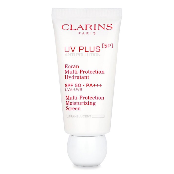 クラランス Clarins UVプラス[5P] アンチポリューション マルチプロテクション モイスチャライジング スクリーン SPF50 トランスルーセント 30ml/1oz【海外通販】