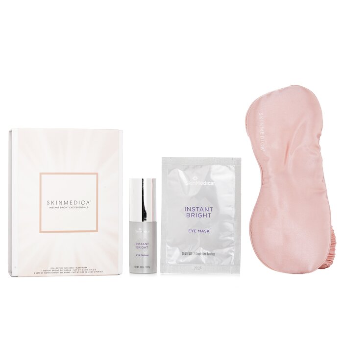 スキンメディカ Skin Medica インスタント ブライト アイ エッセンシャル セット: インスタント ブライト アイ クリーム 14.2g + インスタント ブライト アイ 6x2.34g + スリープ 1pc 3pc【海外通販】