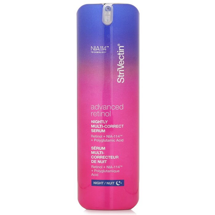 ストリベクチン StriVectin アドバンスト レチノール ナイトリーミュルチコレクト セラム 30ml/1oz【海外通販】