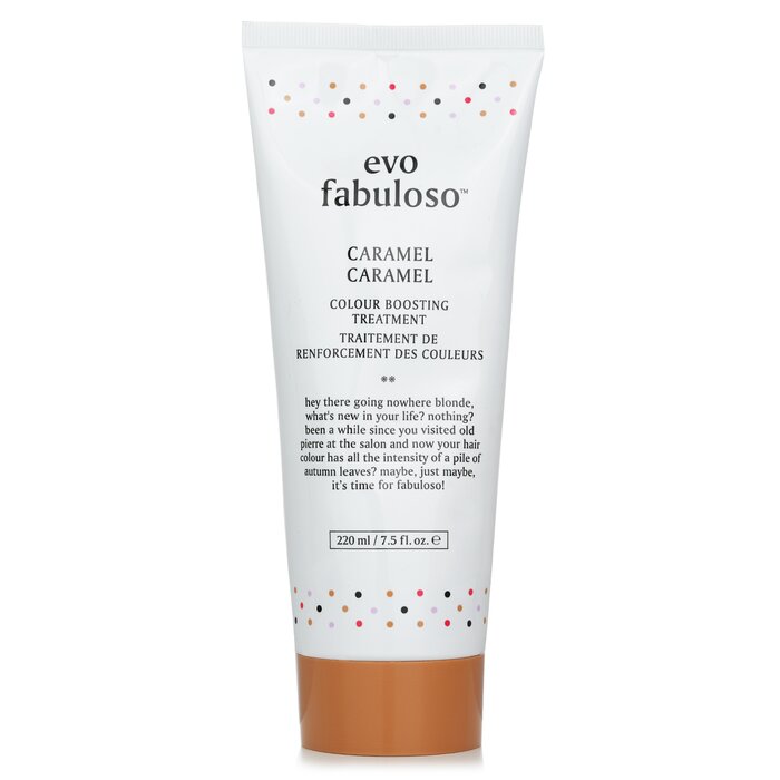 イーヴォ Evo ファブロッソ カラー ブースティング トリートメント - # キャラメル 220ml/7.5oz【海外通販】