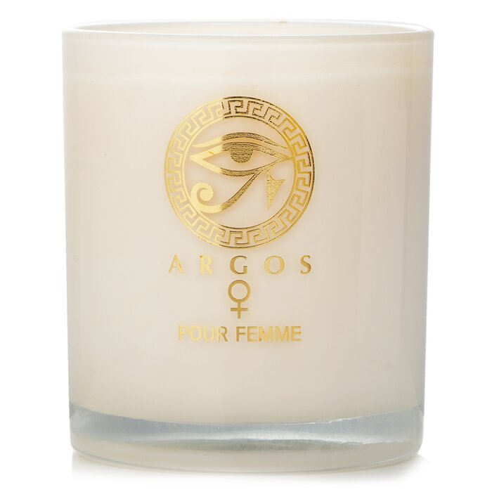 アーゴス Argos 女性用 ホワイト フレグランス 香りキャンドル 340g/12oz【海外通販】