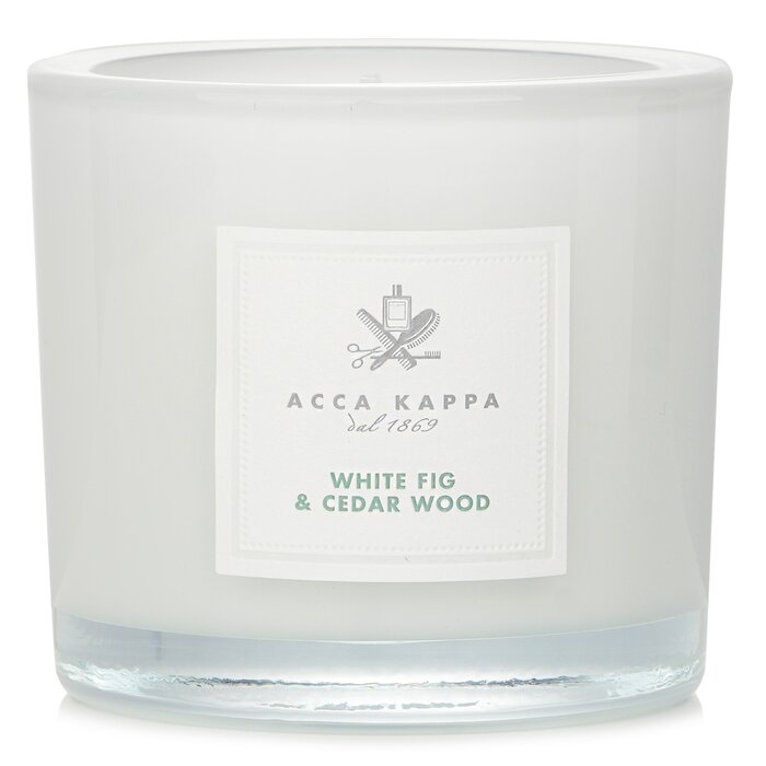 アッカカッパ Acca Kappa ホワイト フィグ & セダーウッド 香りキャンドル 180g/6.34oz【海外通販】