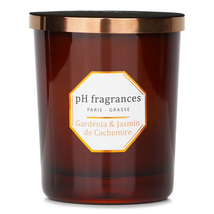 ピーエイチ フラグランス pH fragrances ガーデニアとジャスミンのキャッシュミア 香りキャンドル 180g/6.3oz【海外通販】