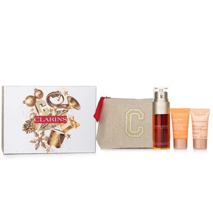 クラランス Clarins ダブル セラム リタレ & エクストラ セット 3pcs+1bag【海外通販】 14,700円